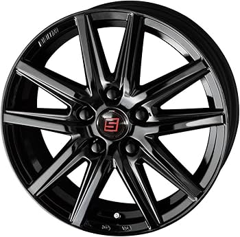 17インチ ブラック 多スポークホイールセット セール品！ TRAFFICSTAR ZX MONOBLOCK(トラフィックスター ZX